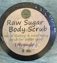 ~raw organic sugar scrub 4 oz.~