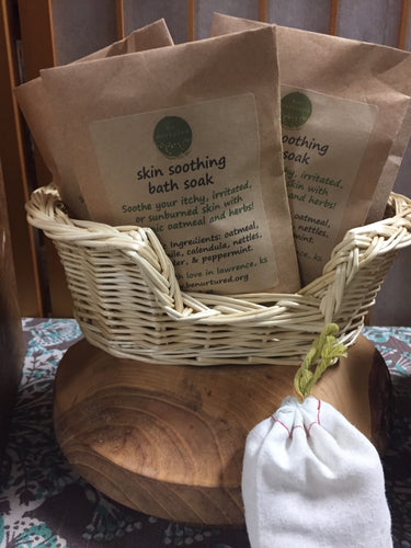 ~oatmeal skin soak~